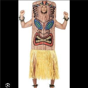 TIKI TOTEM POLE COSTUME-NEVER OPENED BRAND NEW